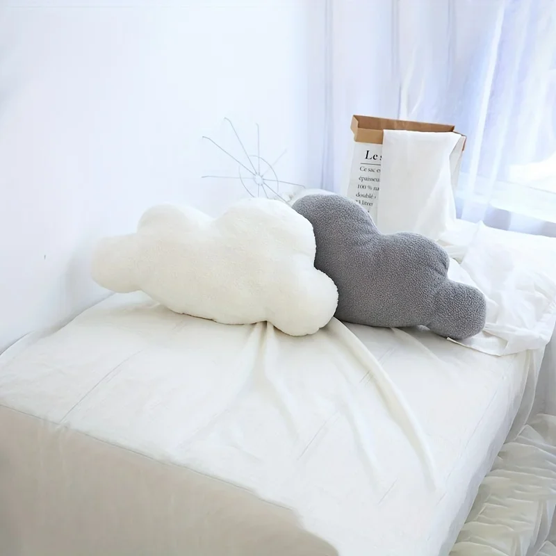 Coussin nuage blanc