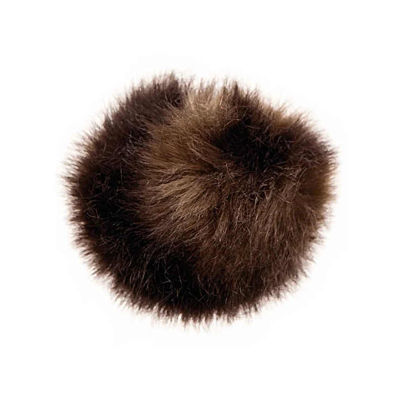 Pompon Fausse Fourrure 10 cm - Rico Design