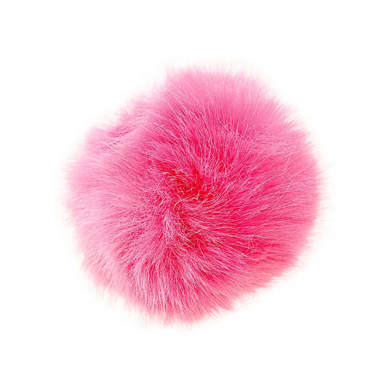 Pompon Fausse Fourrure 10 cm - Rico Design