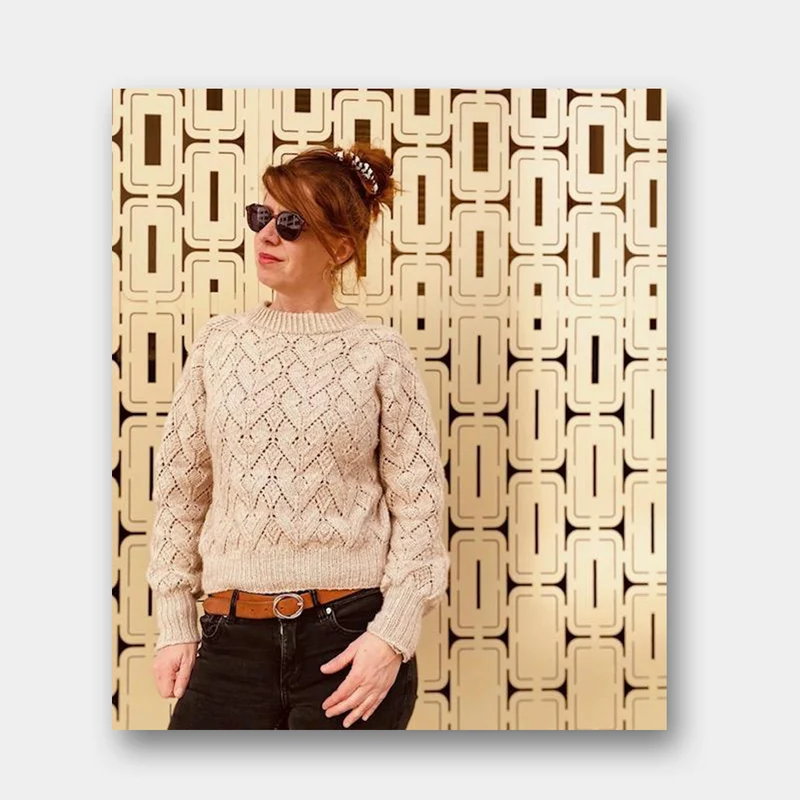 Coffret Lempicka Pullover en Sayama- Piña Knit