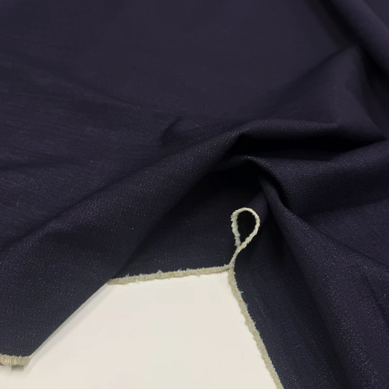 Tissu Denim Lourd Stretch, Coton - Indigo, Revelo