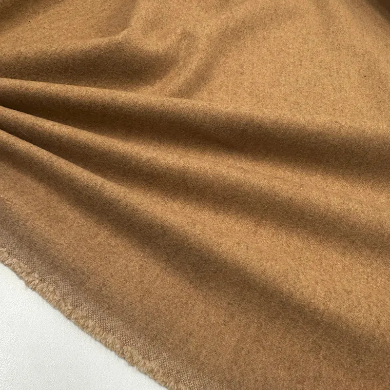 Tissu Manteau, Laine Vierge Coton - Double face, Lunio
