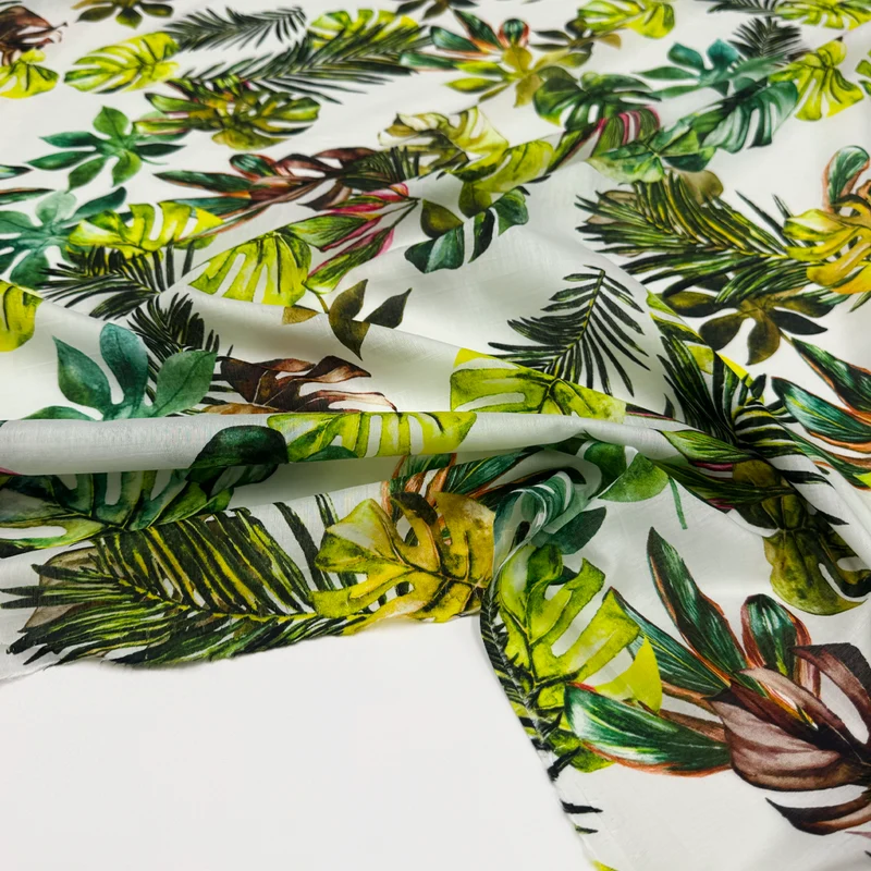 Tissu Voile, Coton et Soie - Tivion