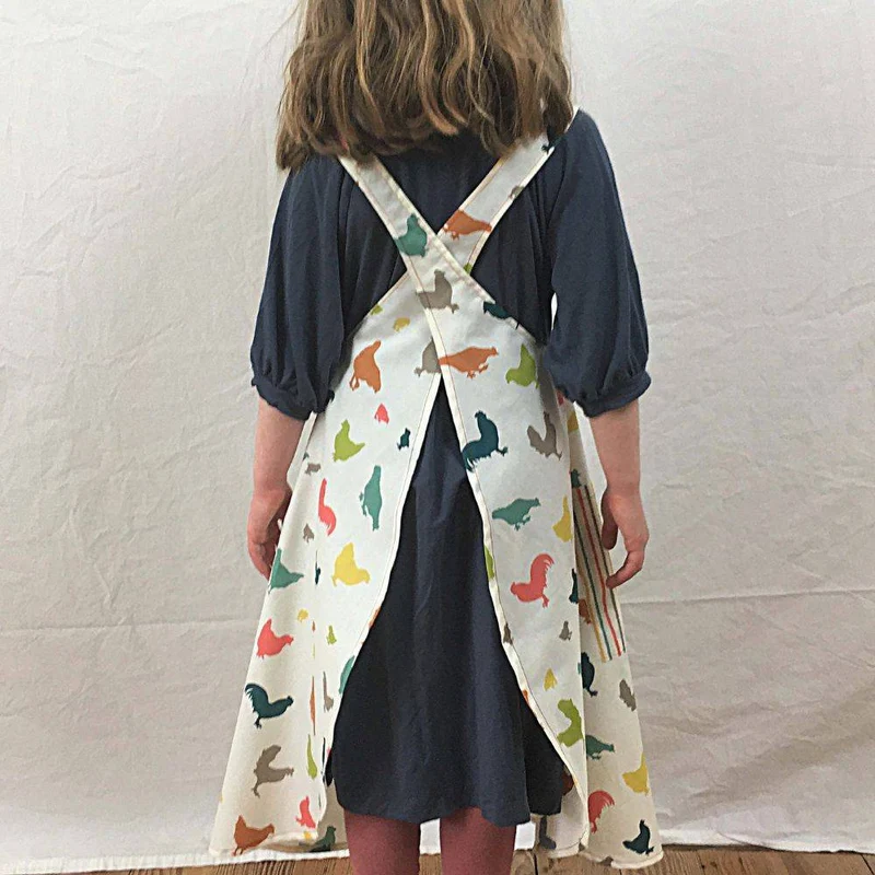 PATRON DE COUTURE PDF | Tablier Cookie pour enfant | Folkwear | UNISEXE