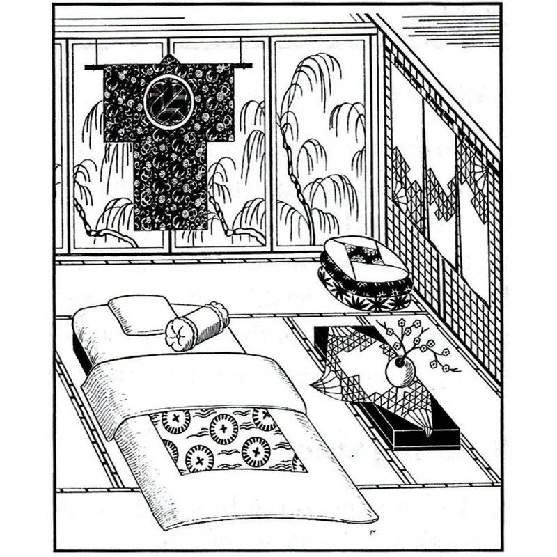 PATRON DE COUTURE PDF | 305 Un intérieur japonais | Folkwear