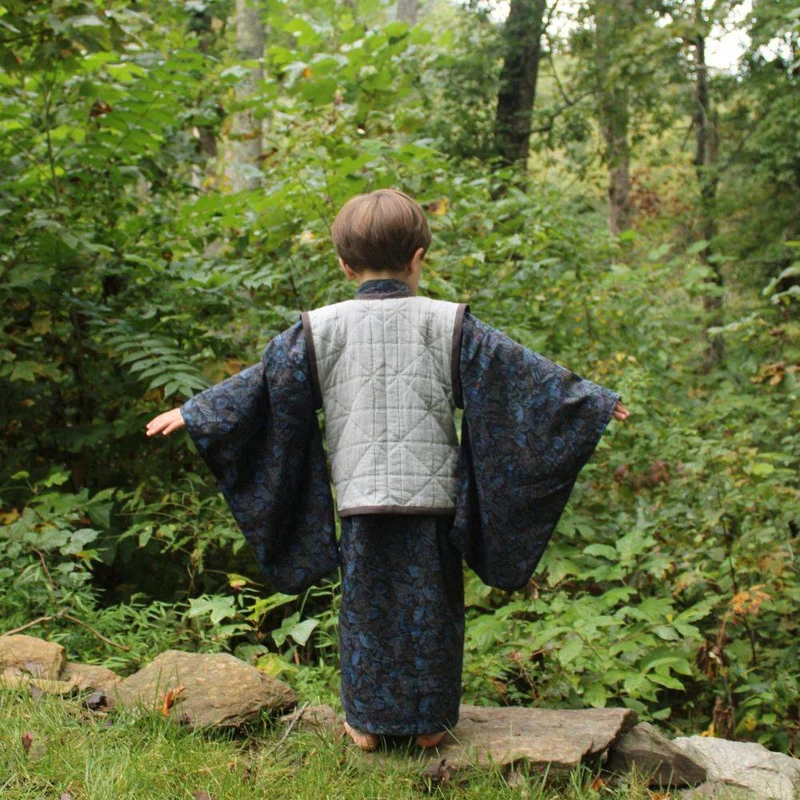 PATRON DE COUTURE PDF | 136 Kimono & gilets pour enfants | Folkwear | UNISEXE