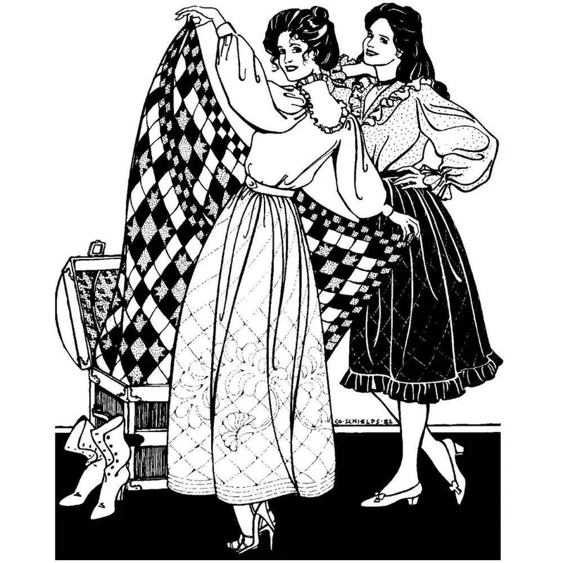 PATRON DE COUTURE PDF | 206 Jupe matelassée Prairie | Folkwear