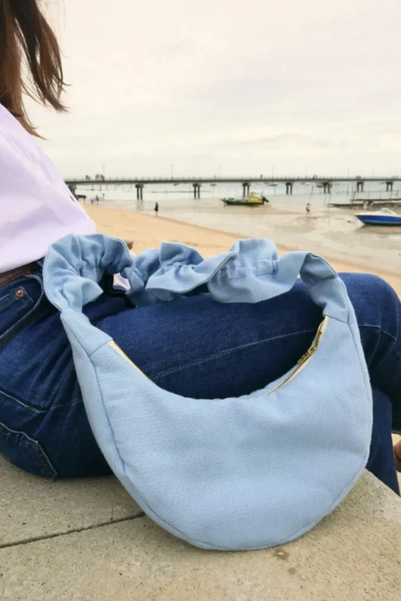Patron Le sac demi-lune, Noémie
