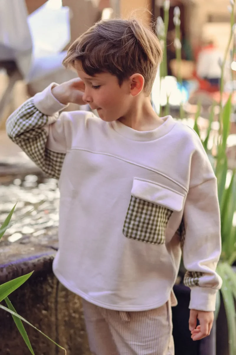 Patron Le sweat, Simone Kids