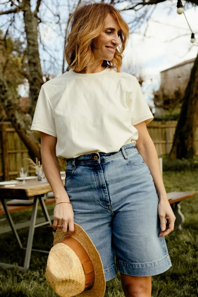 Patron Le t-shirt, Capucine