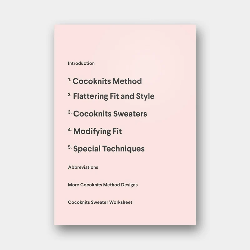 Cocoknits Sweater Workshop - Julie Weisenberger