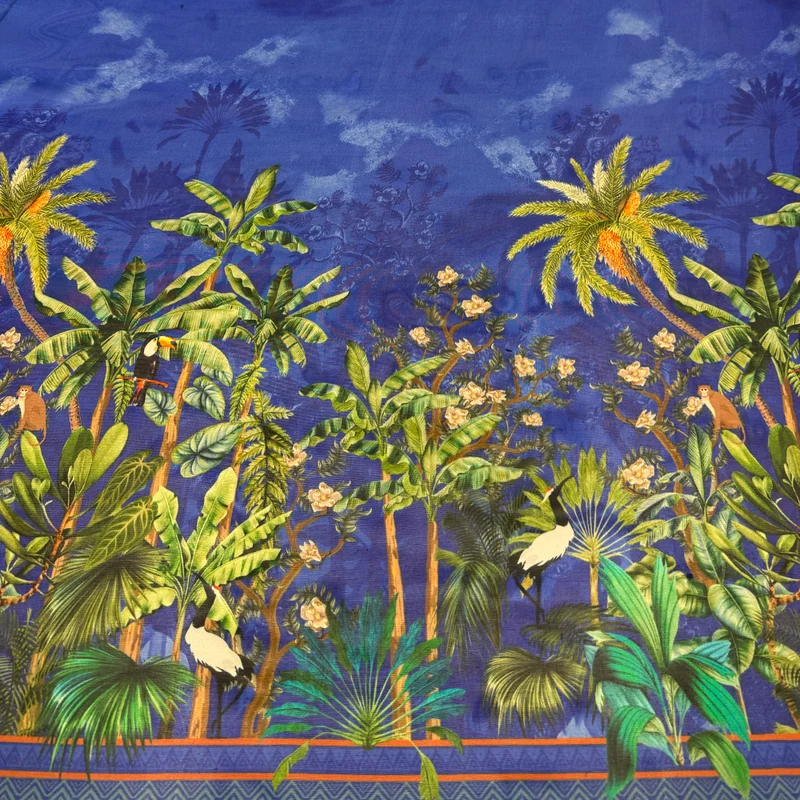 Tissu Pongé, Soie - Avena