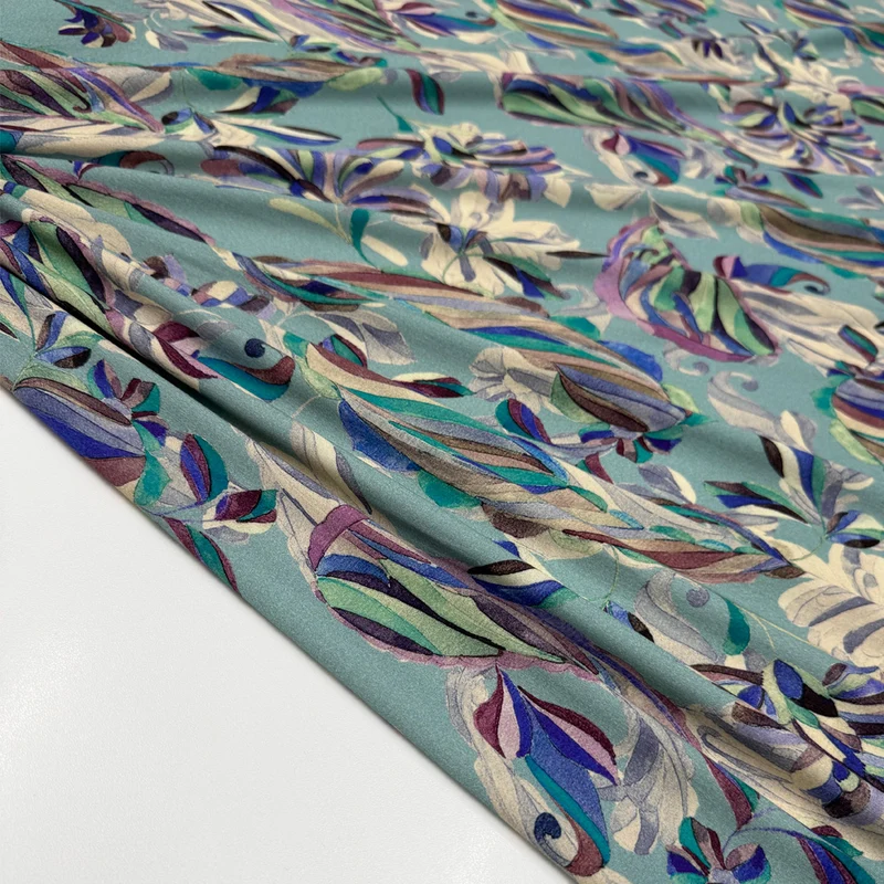 Imperfetto - Tissu Popeline Viscose, Stretch - Camilia