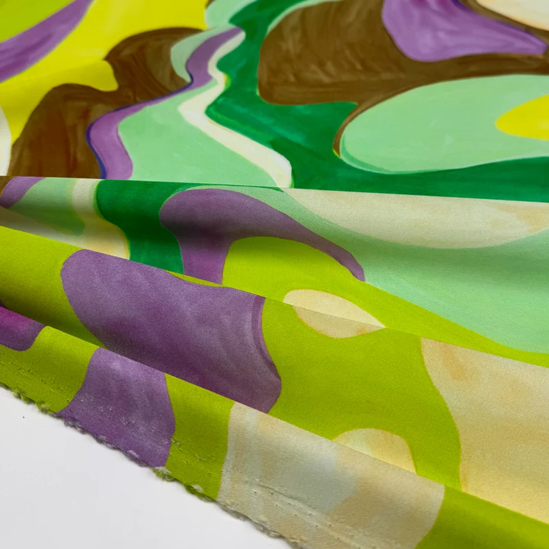 Tissu Satin, Rayonne - Maxena