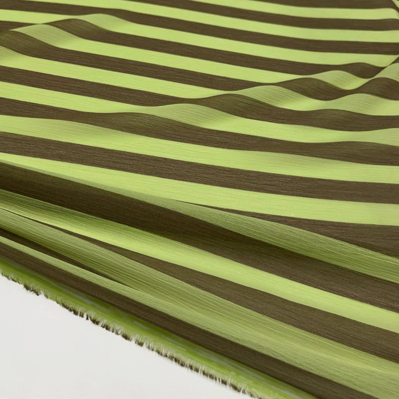 Tissu Mousseline Crinkle - Taormia