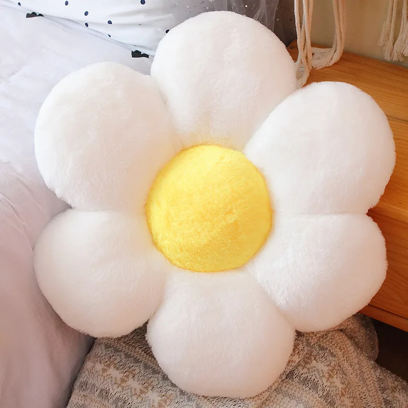 Gros coussin fleur bébé