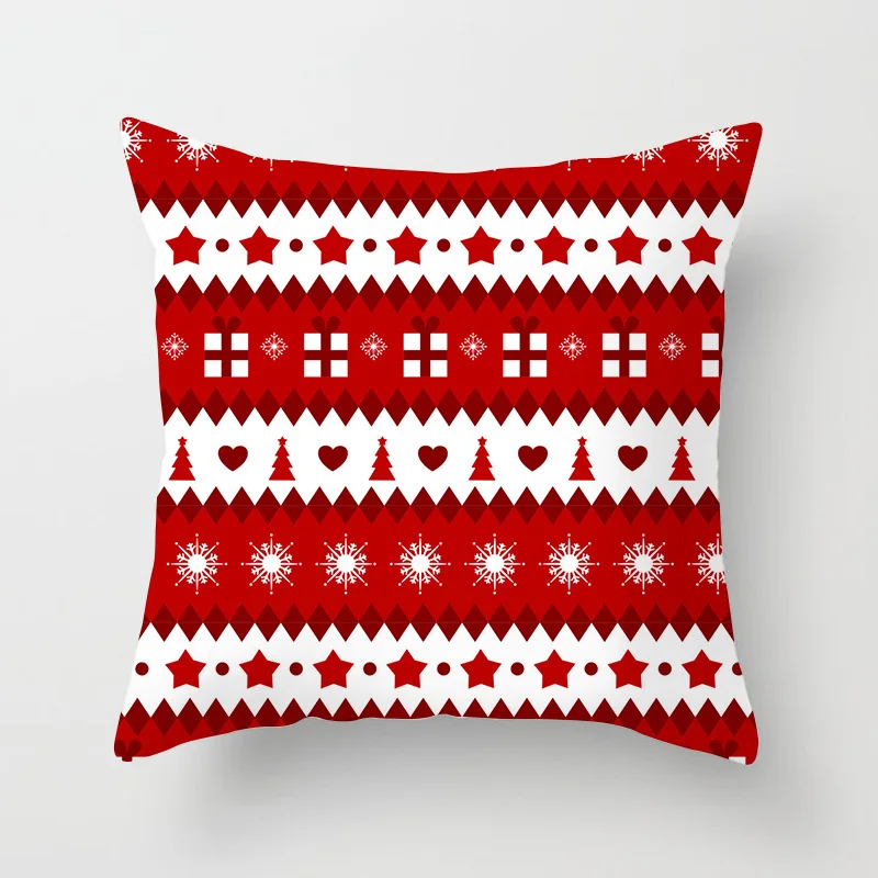Housse de coussin de noël