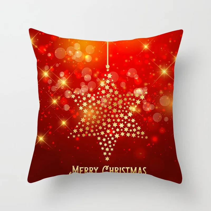 Housse de coussin de noël