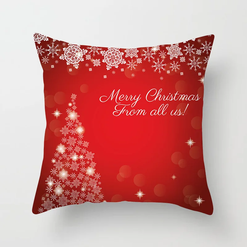 Housse de coussin de noël