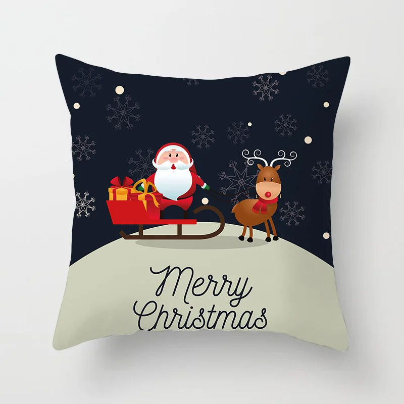 Housse de coussin de noël