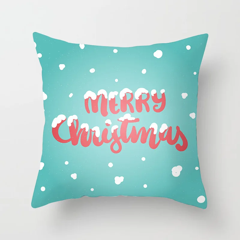 Housse de coussin de noël