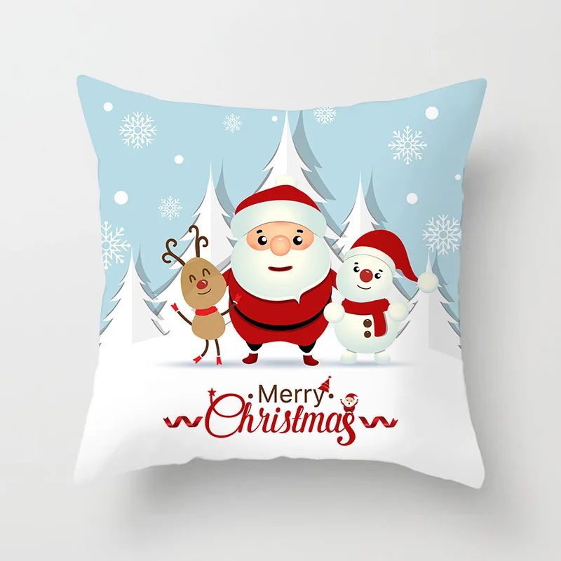 Housse de coussin de noël