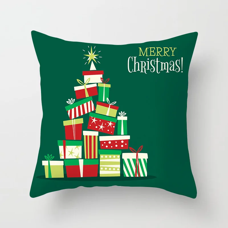 Housse de coussin de noël