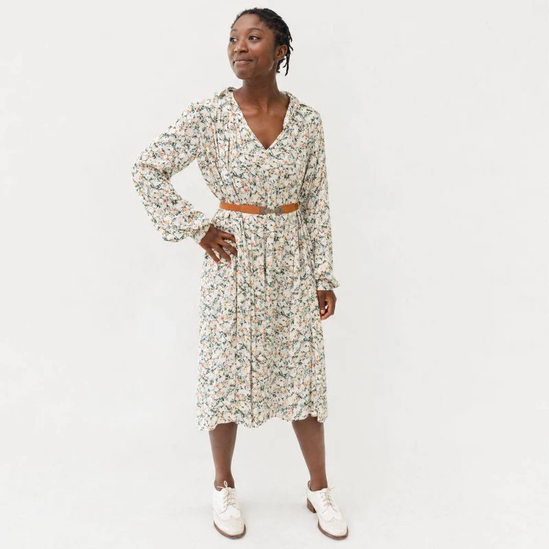 PATRON DE COUTURE PDF | 201 Robe Prairie | Folkwear