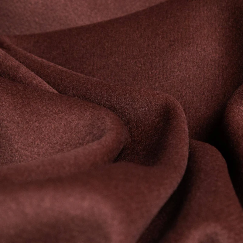 Laine pour manteau | Rouge rose poudré