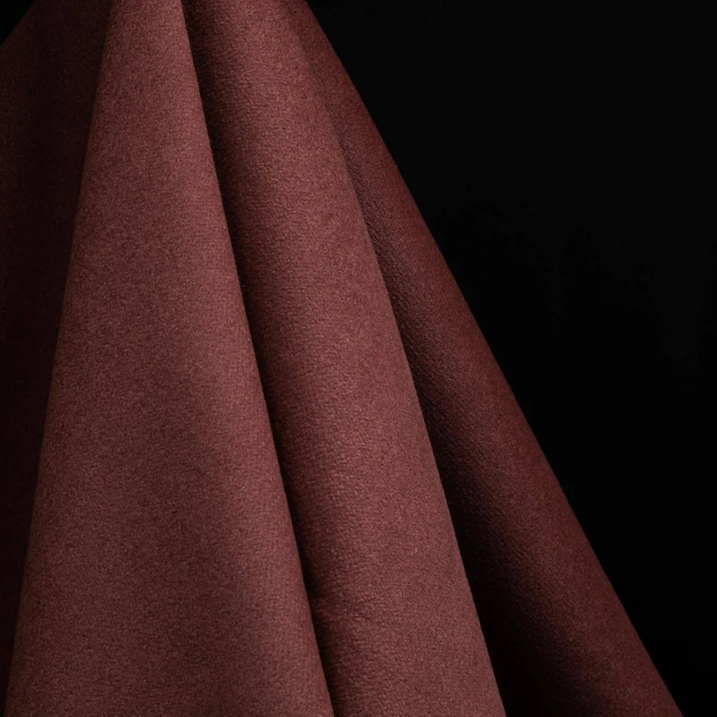 Laine pour manteau | Rouge rose poudré