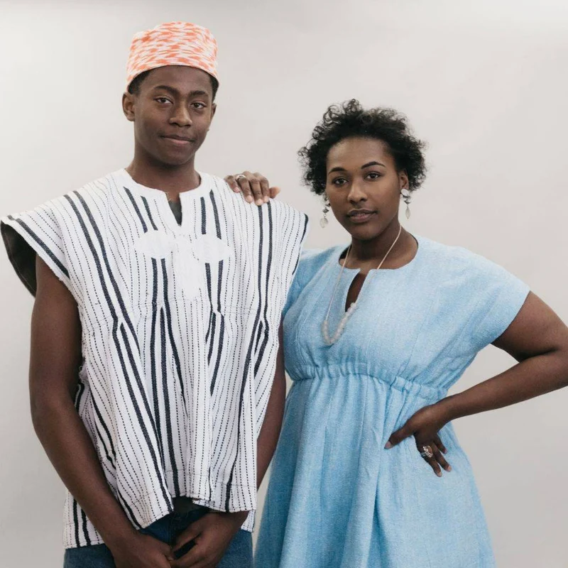 PATRON DE COUTURE PDF | 158 Smock ghanéen | Folkwear | UNISEXE