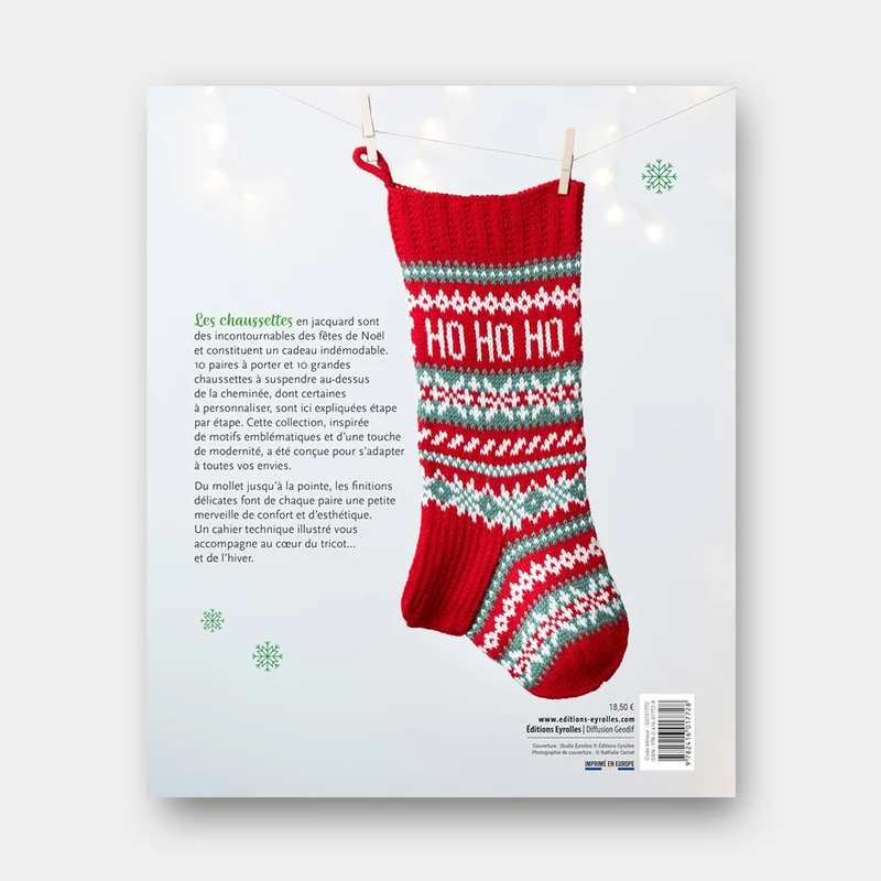 Chaussettes de Noël à Tricoter - Morgane Mazevet