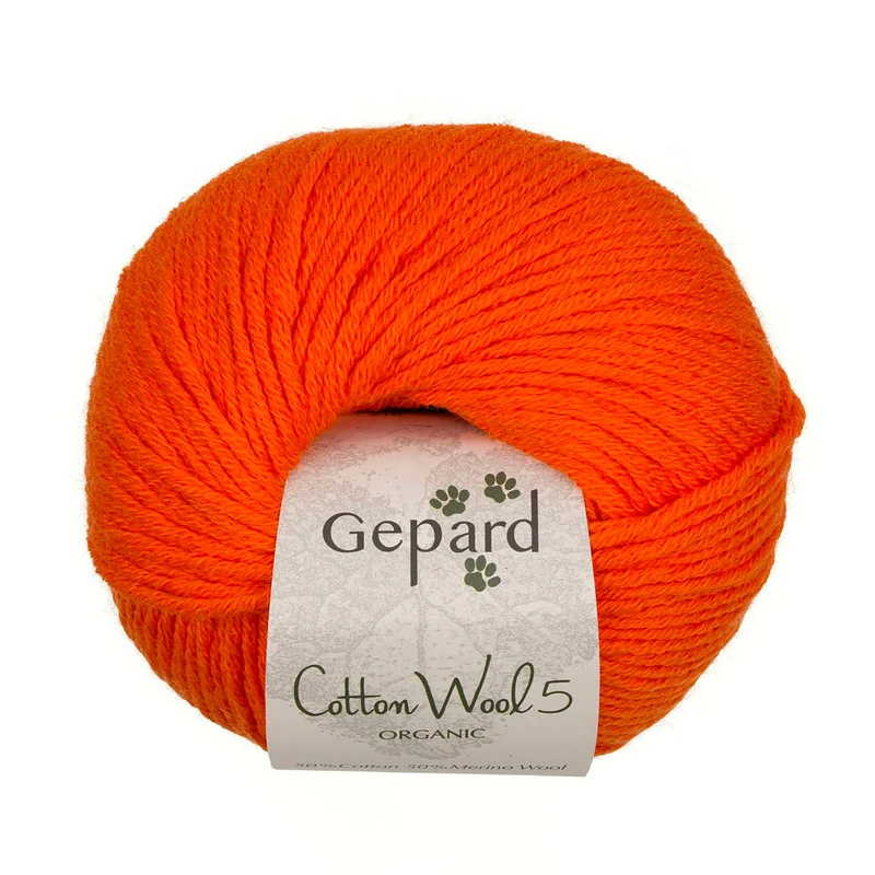 CottonWool 5 Organic - Gepard Garn