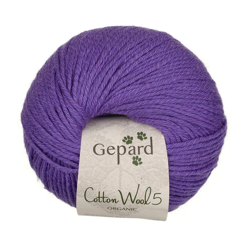 CottonWool 5 Organic - Gepard Garn