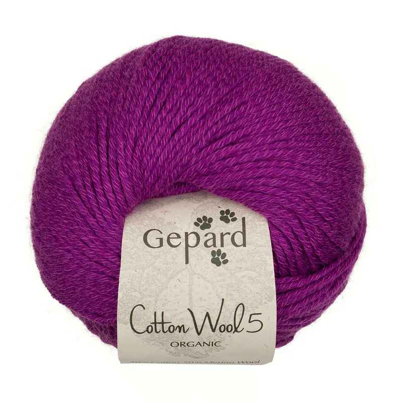 CottonWool 5 Organic - Gepard Garn