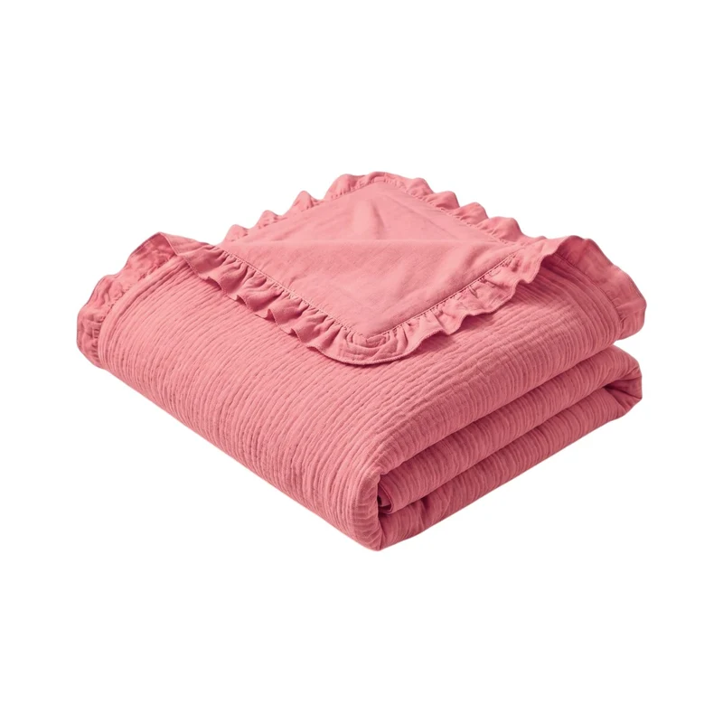 Housse de couette Entre Deux - Gaze de coton et percale de coton