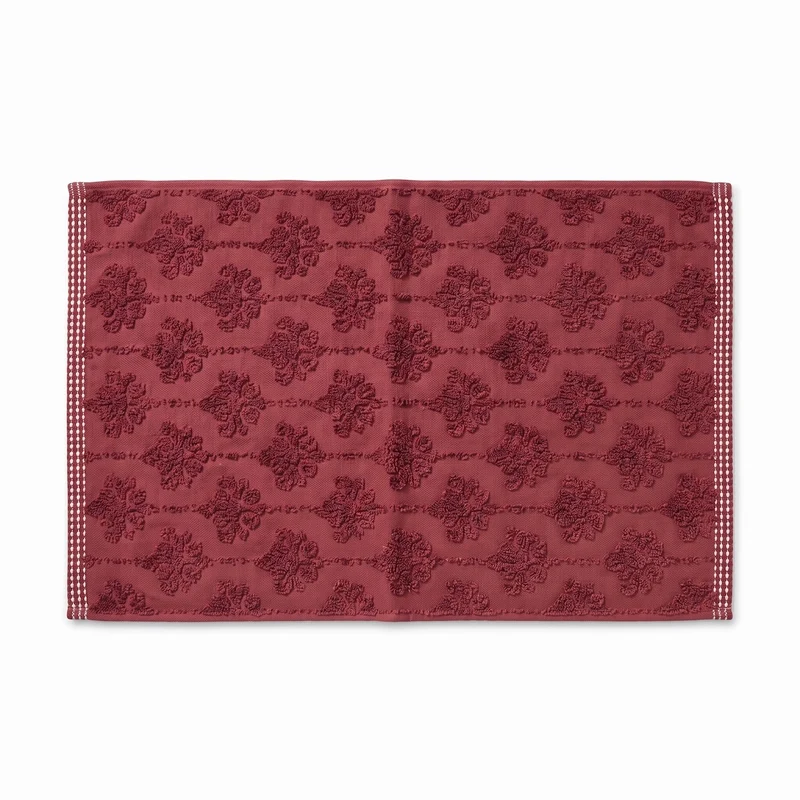 Tapis de bain Néroli - Éponge jacquard ciselée - 900 g/m²