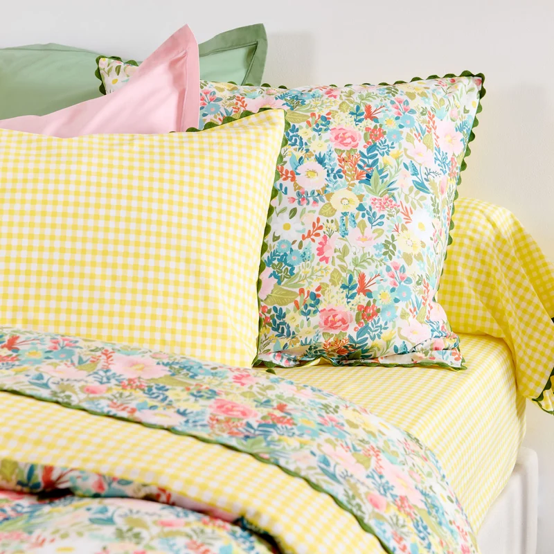 Taie d'oreiller Lili - Percale de coton
