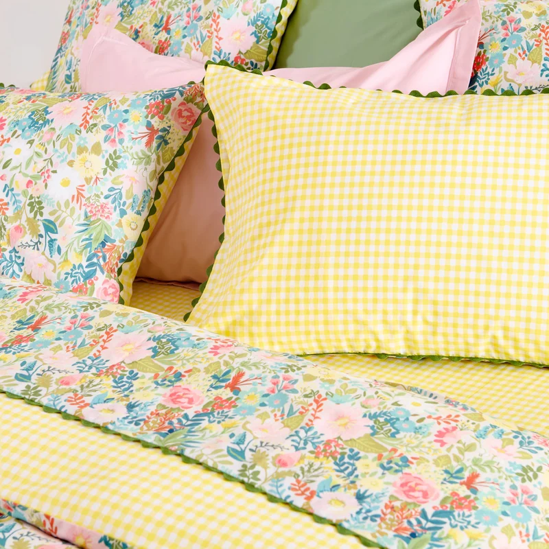 Taie d'oreiller Lili - Percale de coton