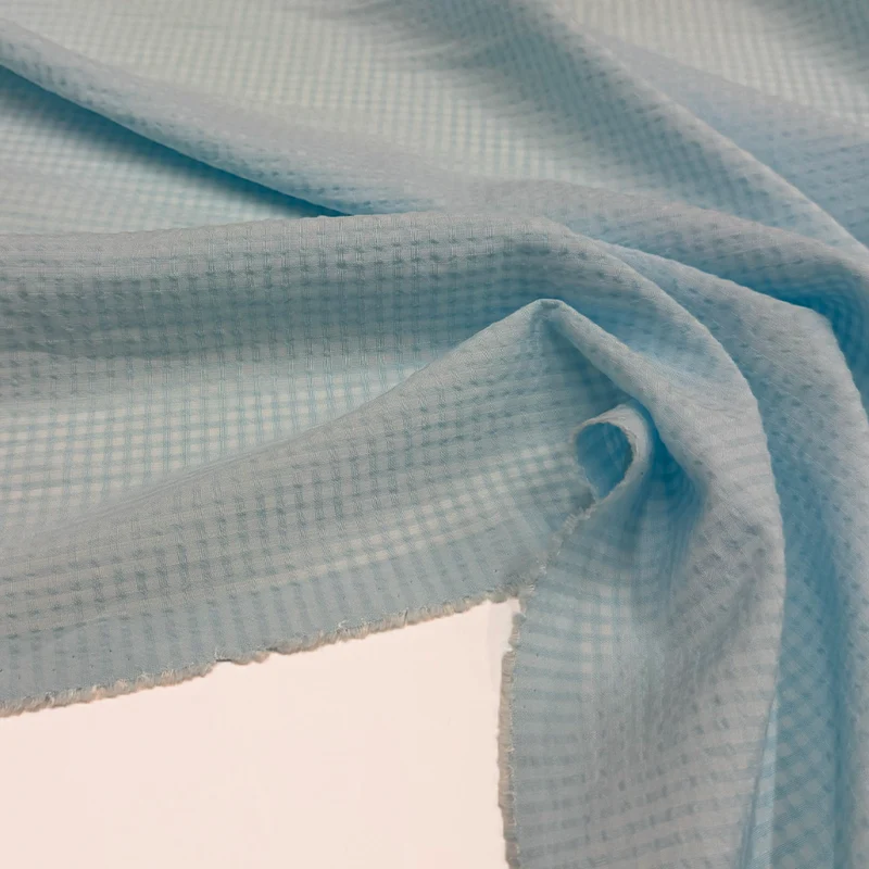 Tissu Seersucker Gaufré, Coton - Bimba