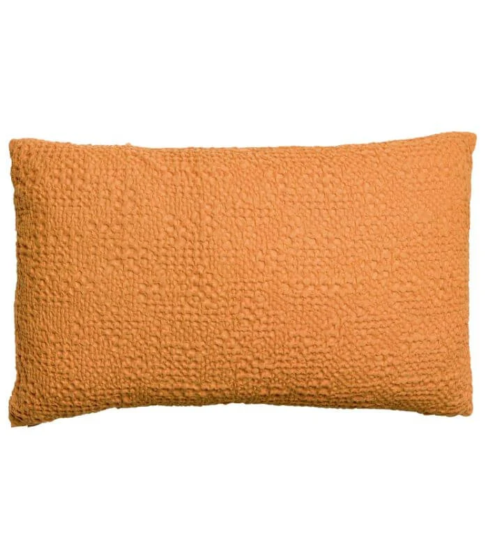 Coussin Coton Tana Jaune Moutarde 40 x 65 cm