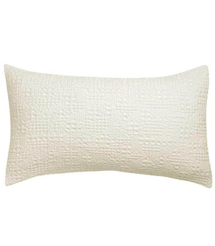 Coussin Coton Tana Craie 40 x 65 cm