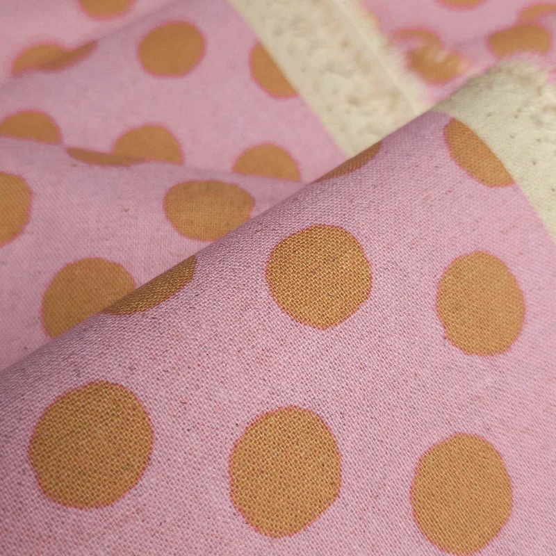 Canvas de coton et lin Sevenberry | Gros pois
