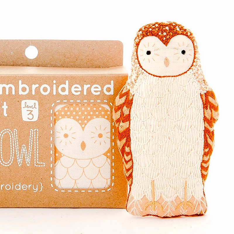 Kit de Broderie Doll ou Felted Bear - Kiriki