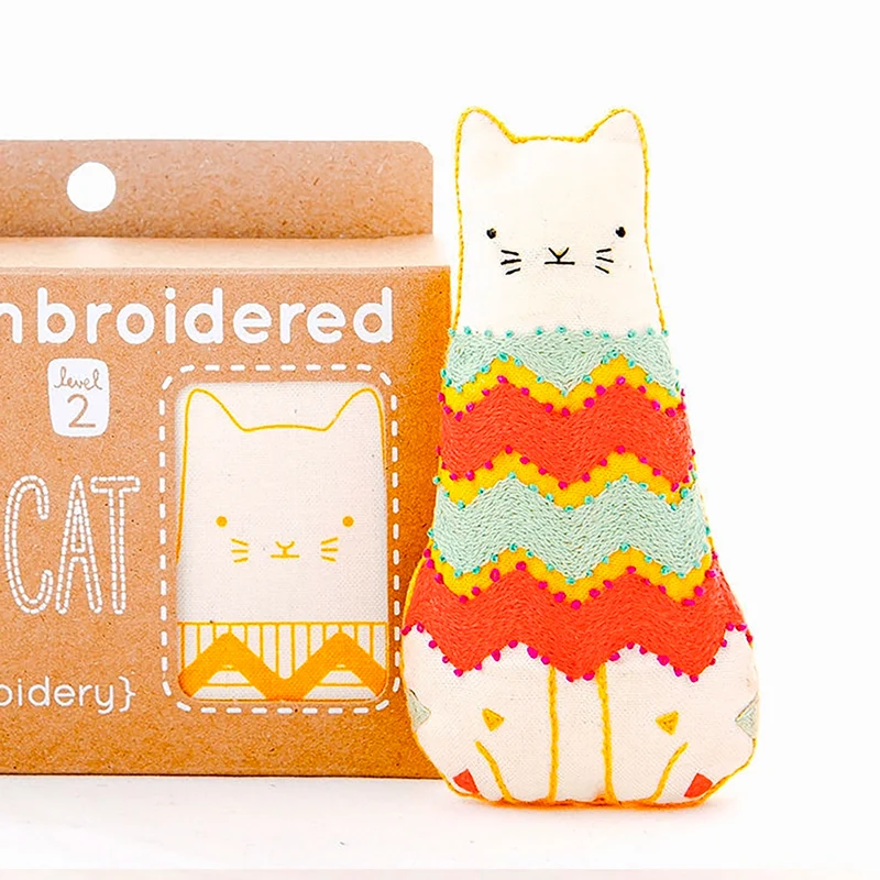 Kit de Broderie Doll ou Felted Bear - Kiriki