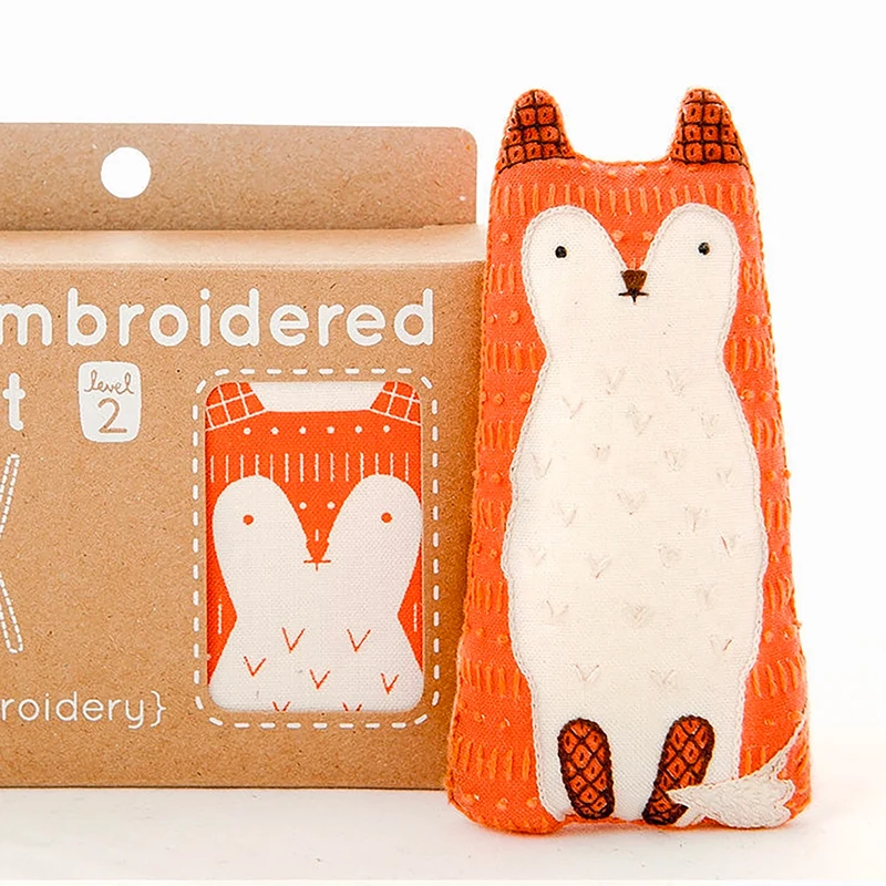 Kit de Broderie Doll ou Felted Bear - Kiriki