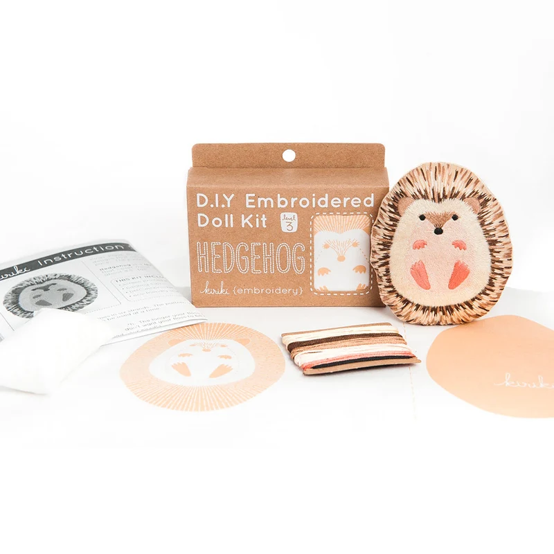 Kit de Broderie Doll ou Felted Bear - Kiriki