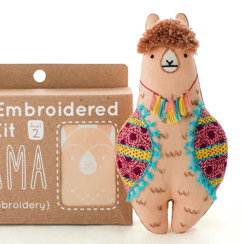 Kit de Broderie Doll ou Felted Bear - Kiriki