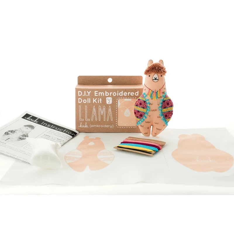 Kit de Broderie Doll ou Felted Bear - Kiriki