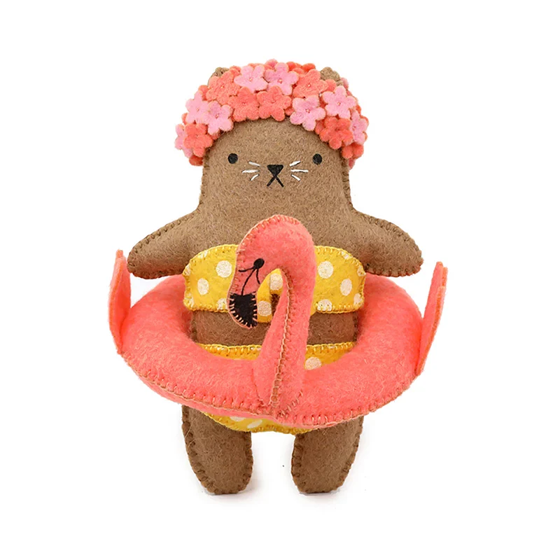 Kit de Broderie Doll ou Felted Bear - Kiriki